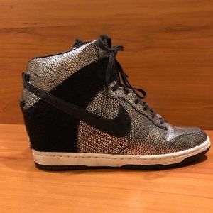 Nike Dunk Sky Hi NYC Black/Metallic Size 8.5